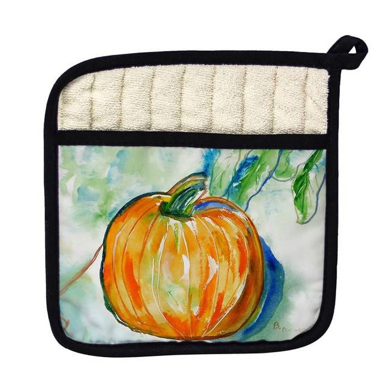 Picture of Betsy Drake PT471 Pumpkin Pot Holder