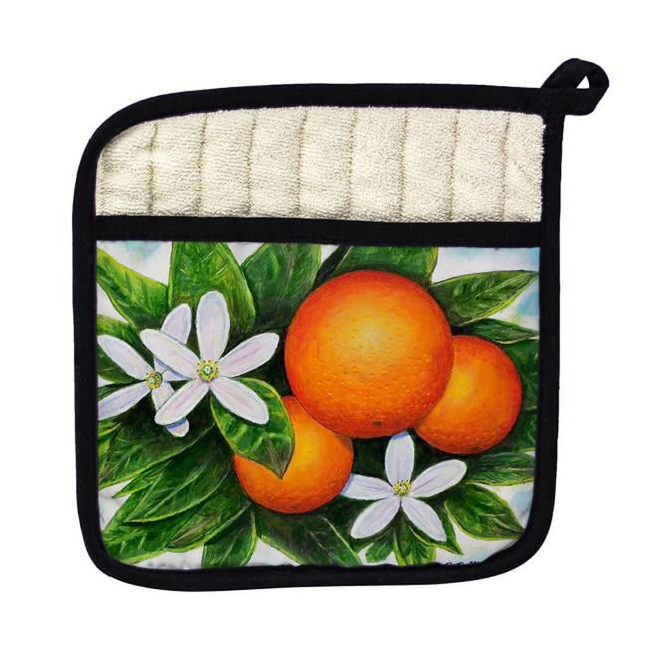 Picture of Betsy Drake PT508 Orange Pot Holder