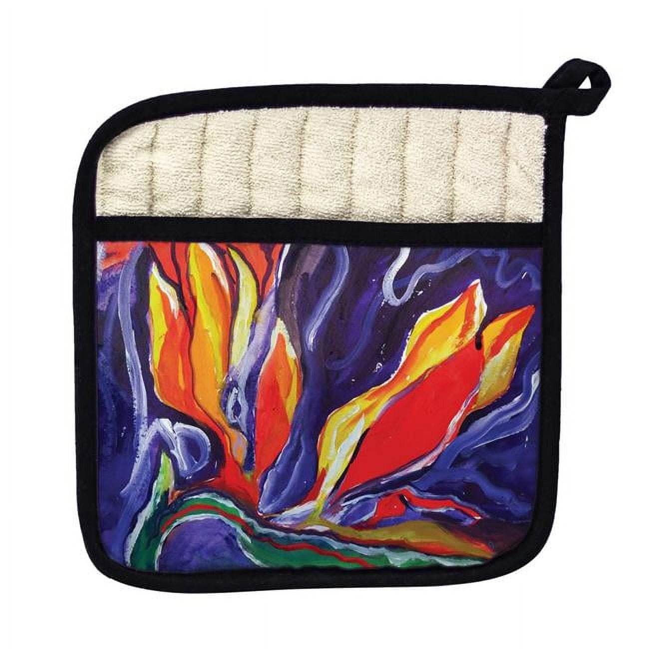Picture of Betsy Drake PT545 Purple Paradise Pot Holder