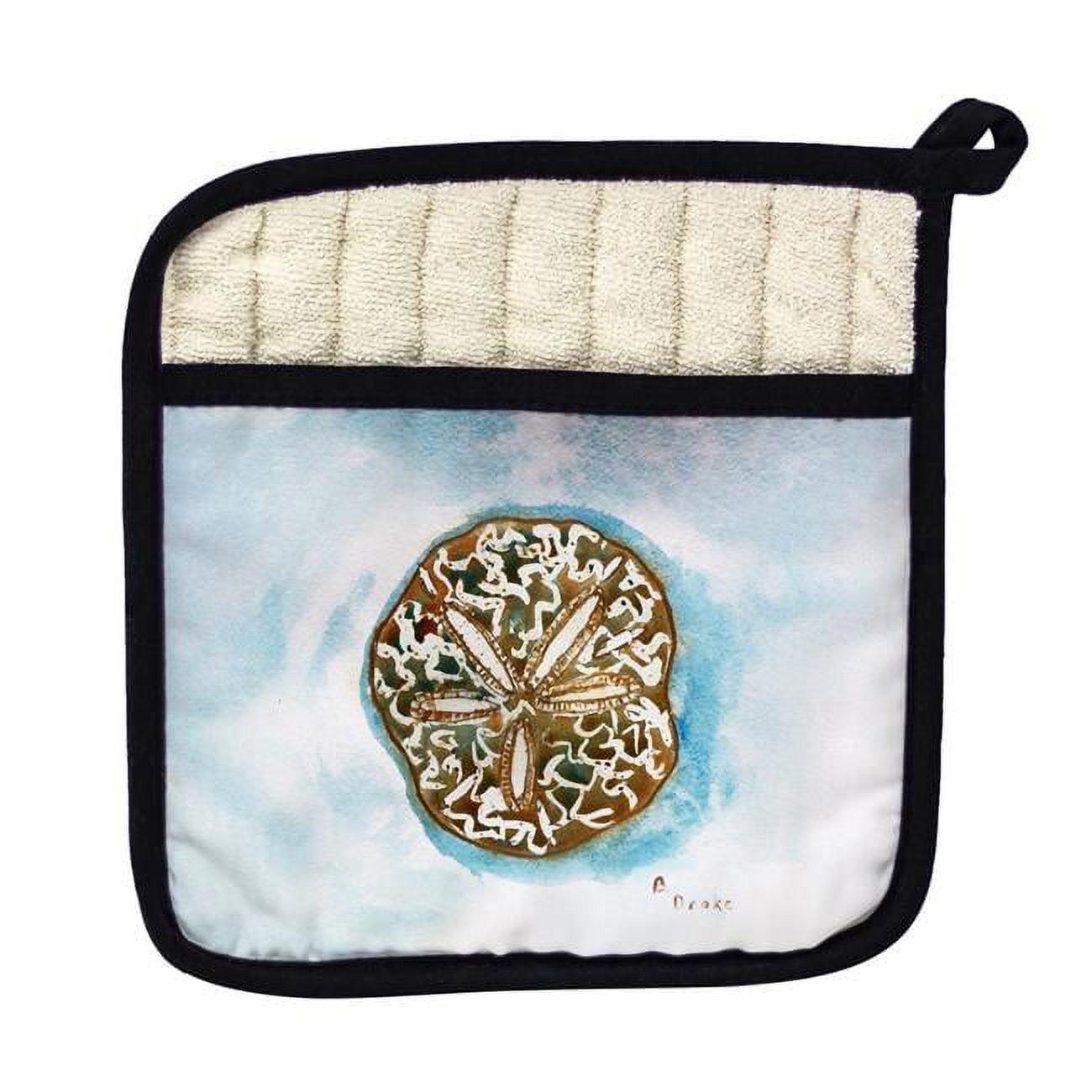 Picture of Betsy Drake PT605 Betsys Sand Dollar Pot Holder
