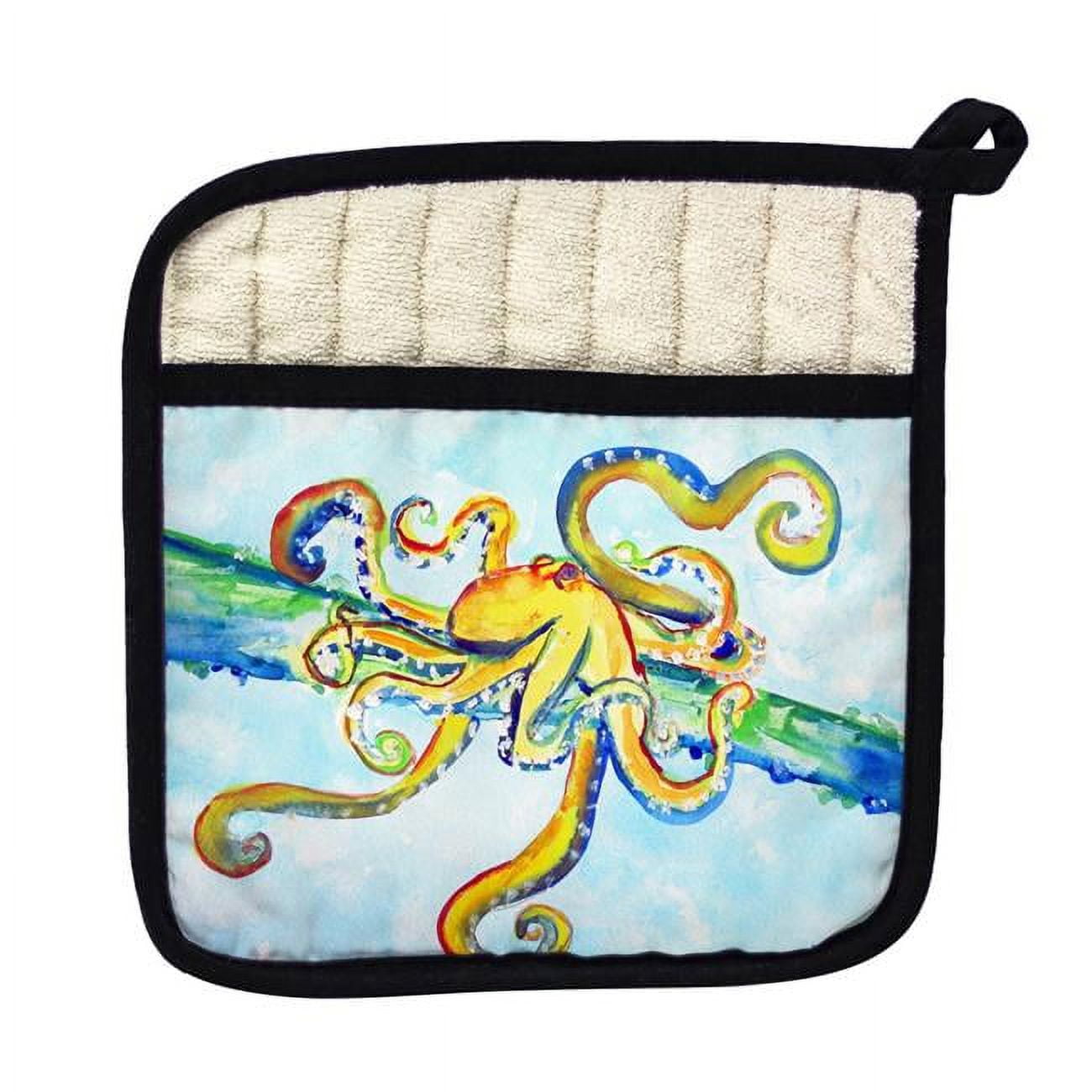 Picture of Betsy Drake PT637 Crazy Octopus Pot Holder