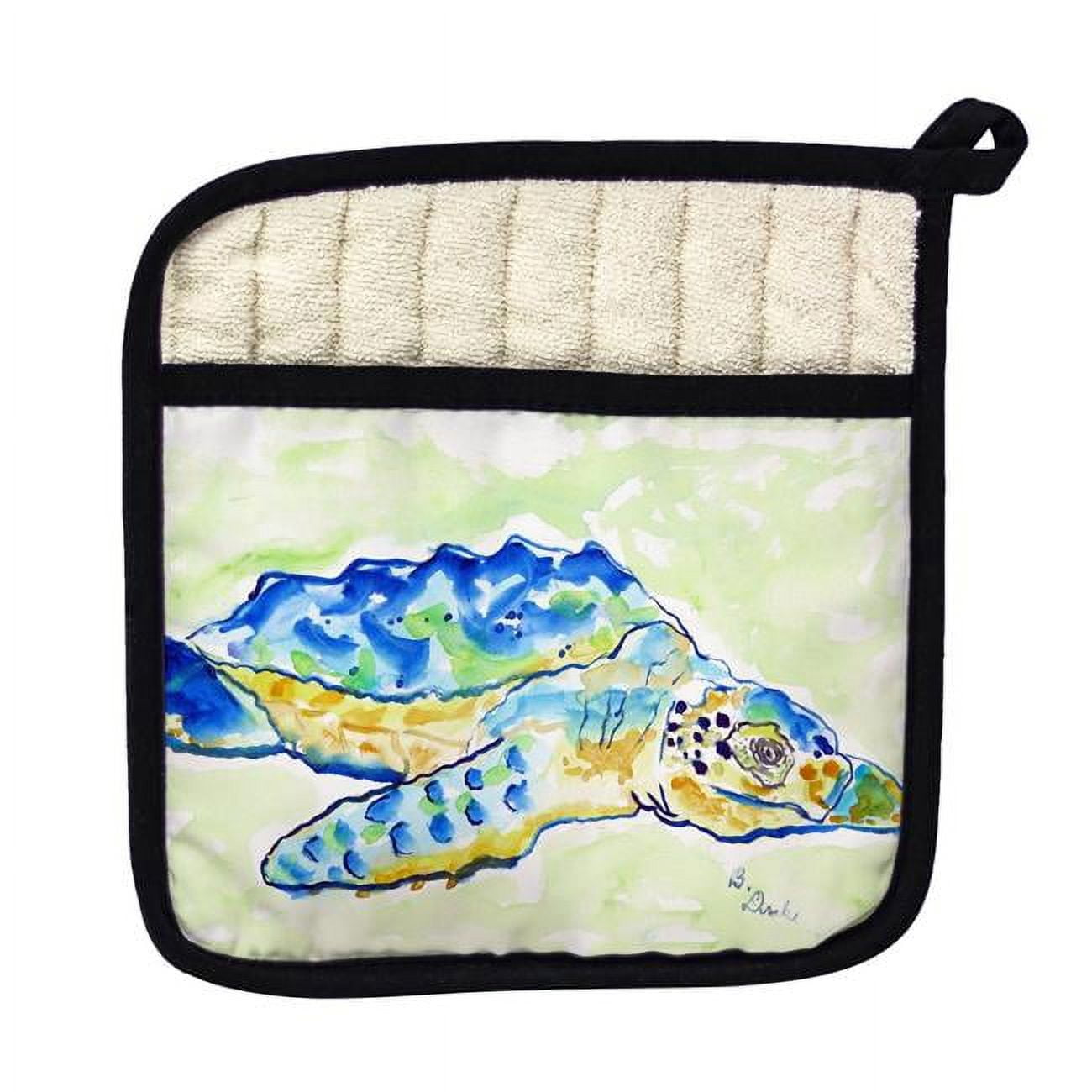 Picture of Betsy Drake PT661 Loggerhead Turtle Pot Holder