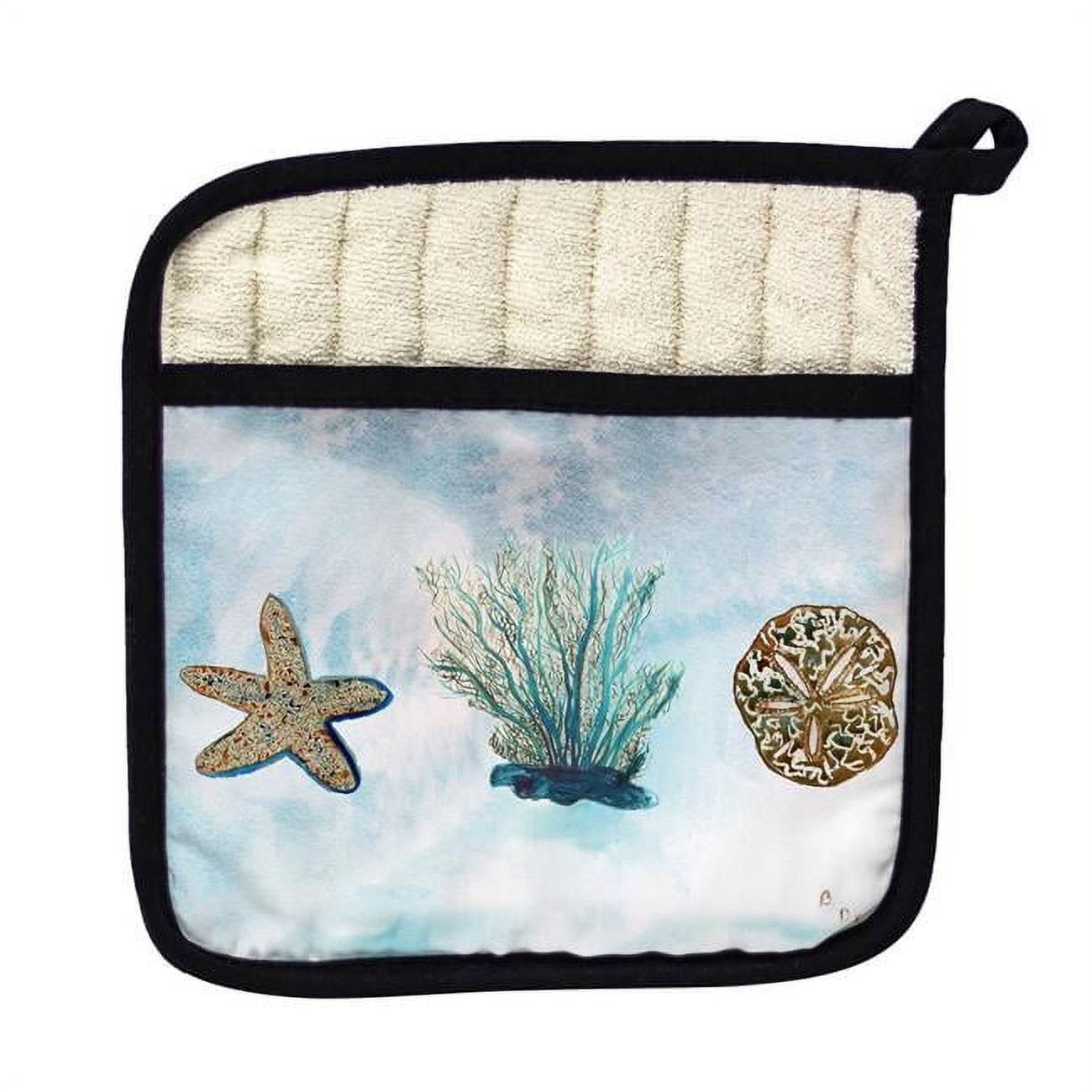 Betsy Drake PT703 Sea Life Pot Holder