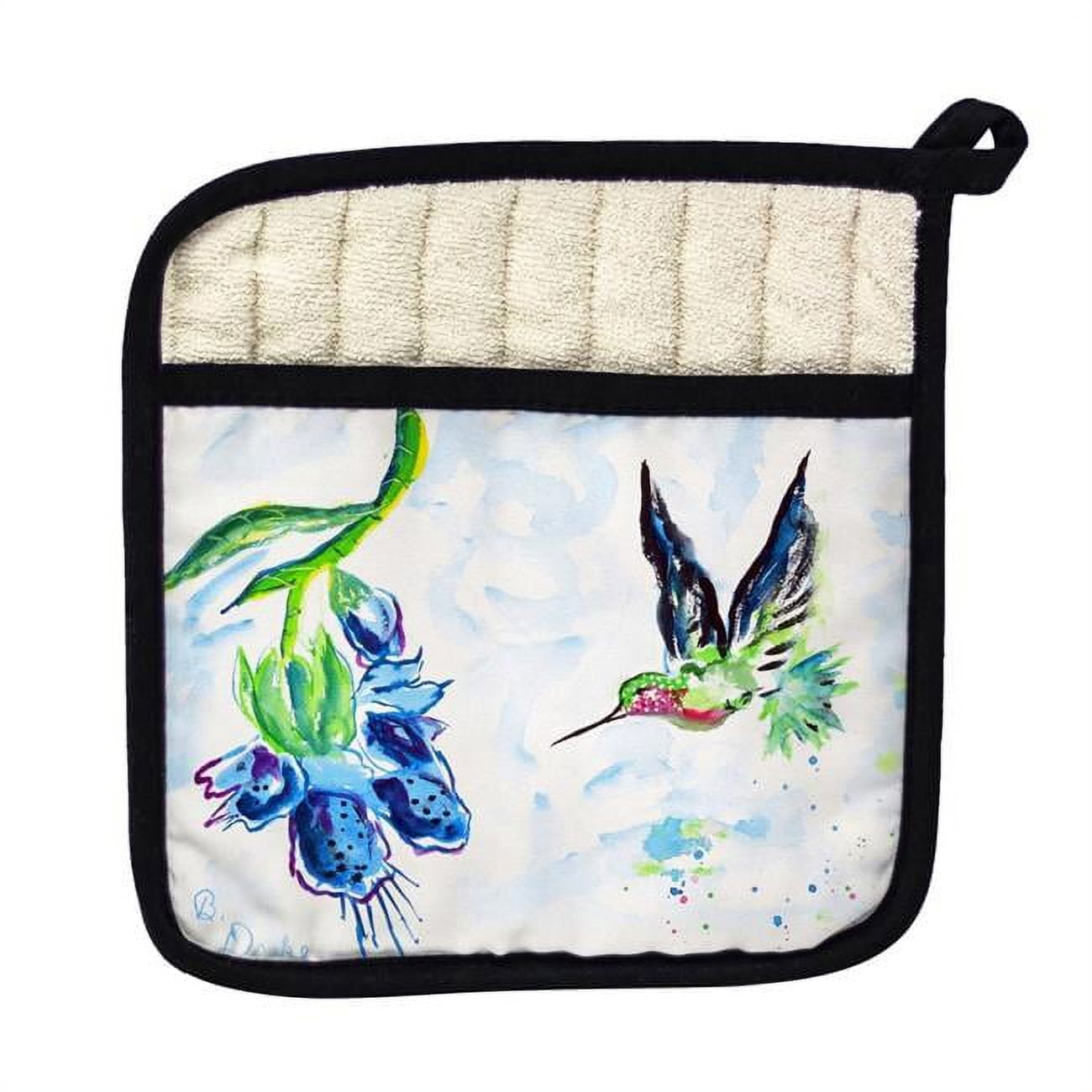 Picture of Betsy Drake PT712 Hovering Hummingbird Pot Holder