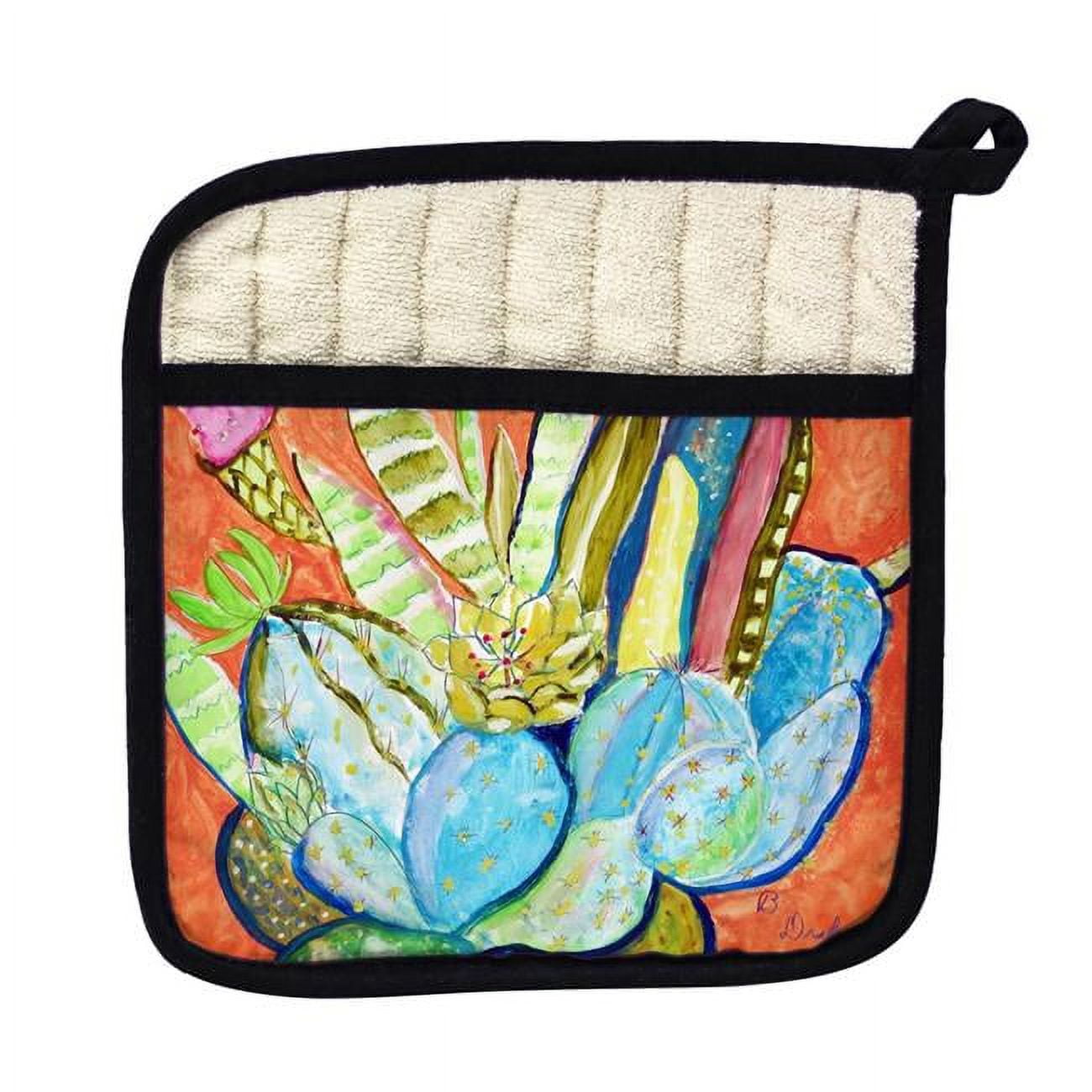 Picture of Betsy Drake PT754 Cactus I Pot Holder