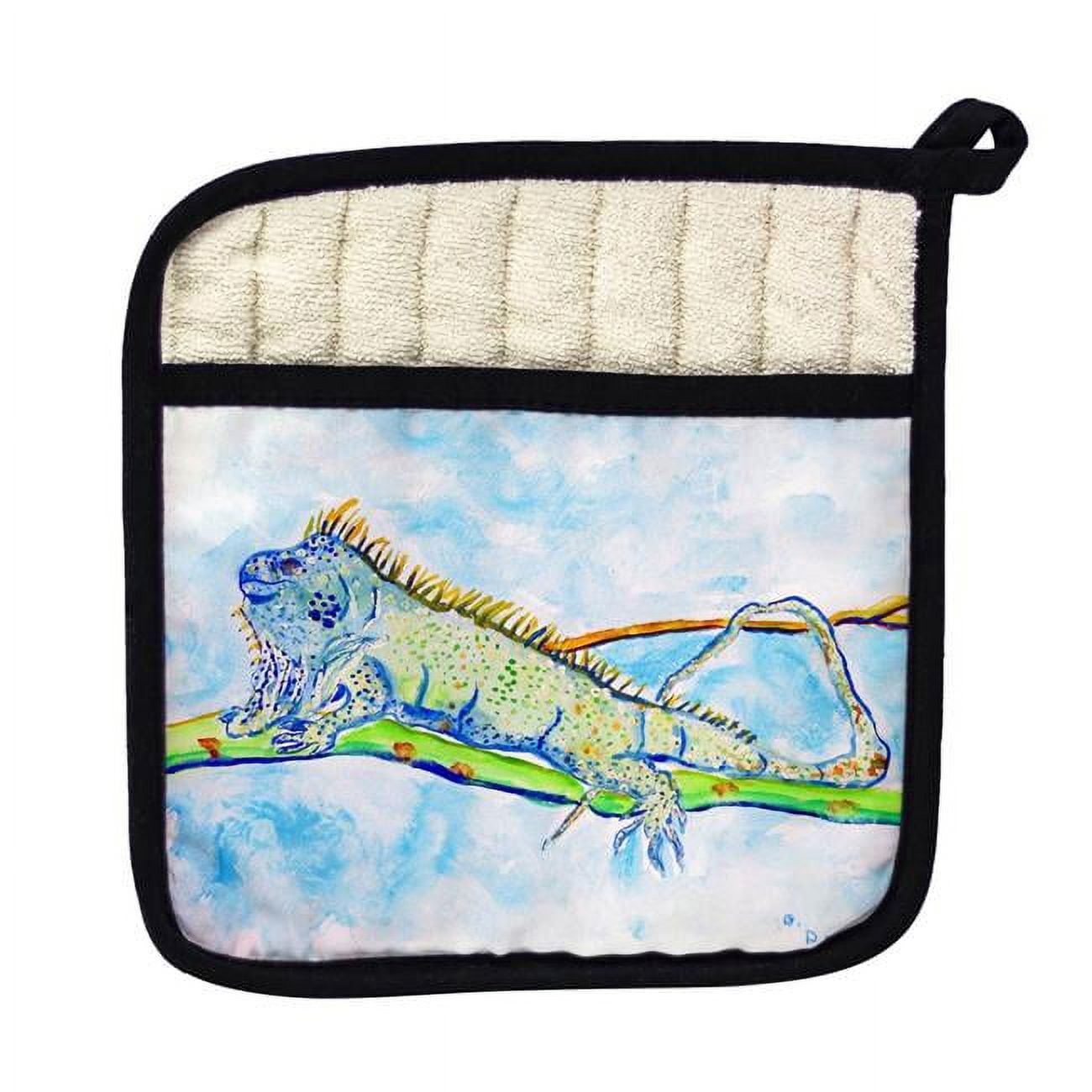 Picture of Betsy Drake PT770 Iguana Pot Holder