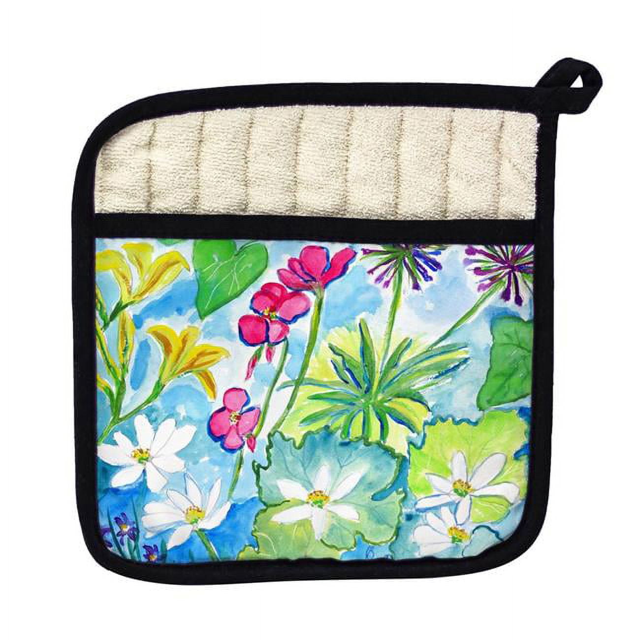 Picture of Betsy Drake PT826 Wild Garden Pot Holder