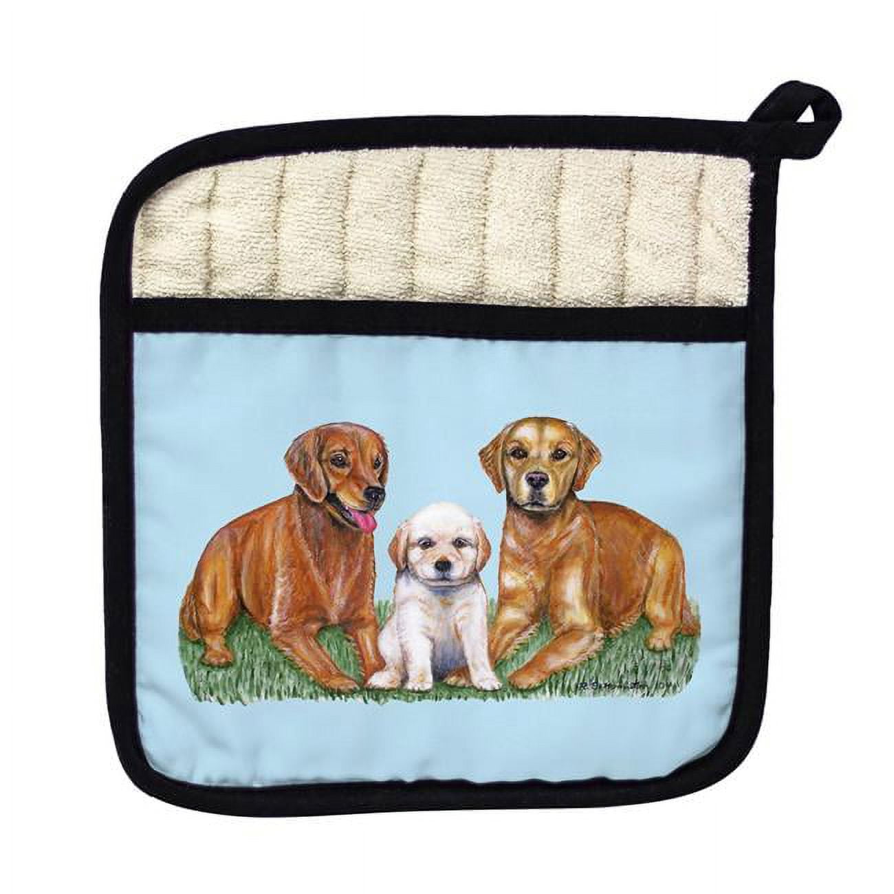 Picture of Betsy Drake PT837 Golden Retrievers Pot Holder