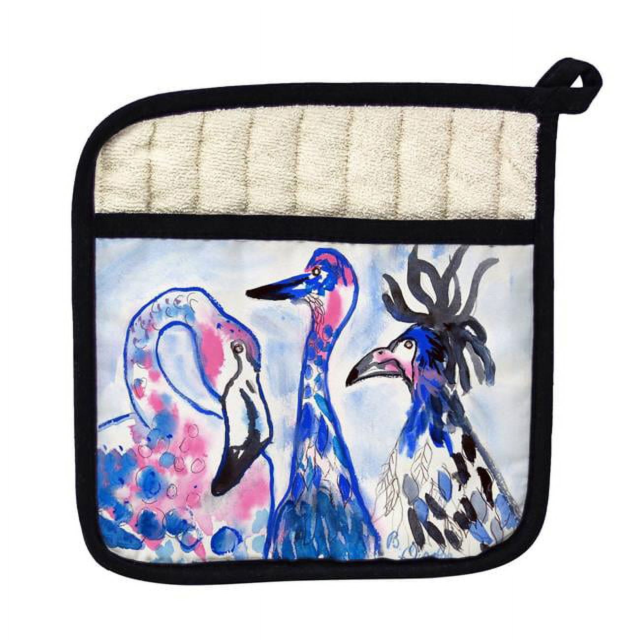 Picture of Betsy Drake PT840 More Looney Birds Pot Holder