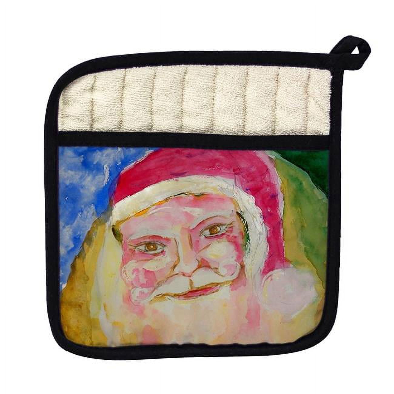 Picture of Betsy Drake PT909 Santa Face Pot Holder