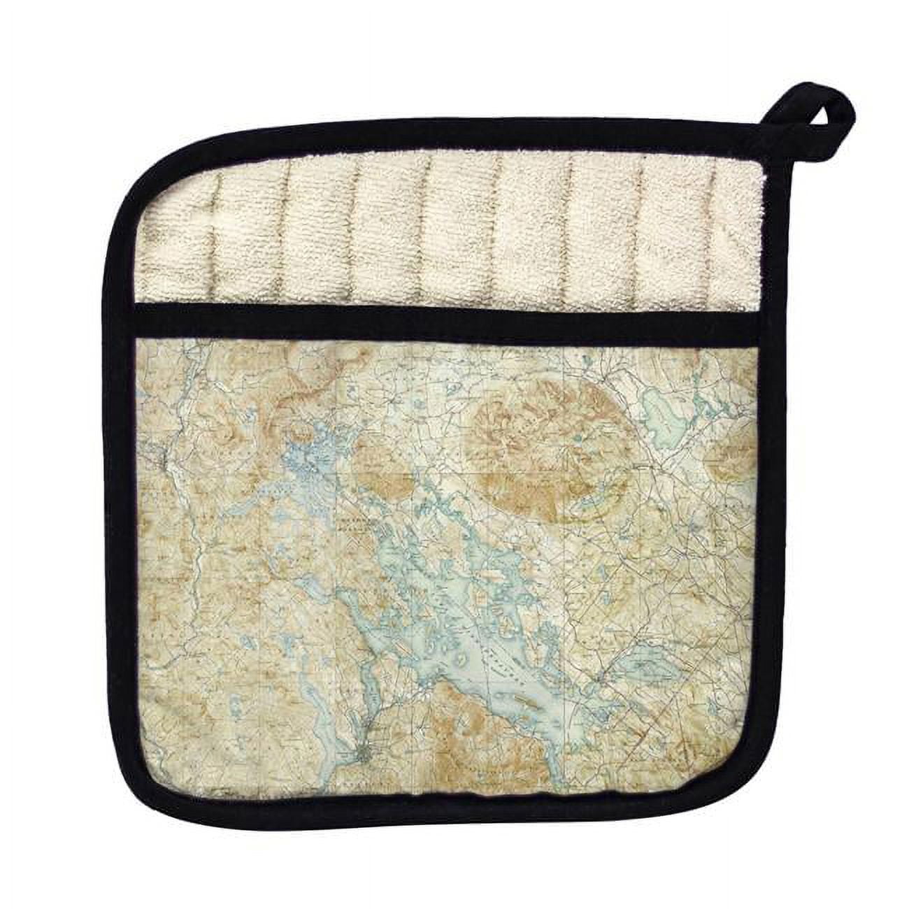 Picture of Betsy Drake PT968 Winnipesaukee, NH Nautical Map Pot Holder