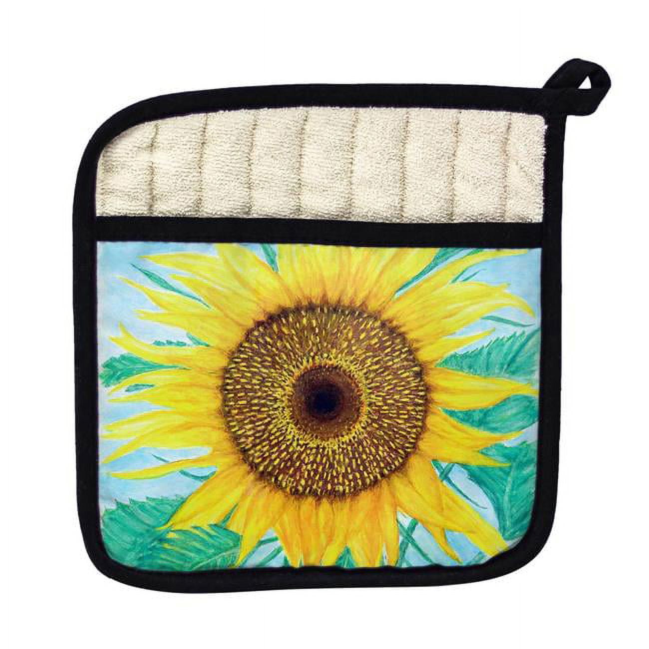 Picture of Betsy Drake PT1003 Dicks Sunflower Pot Holder