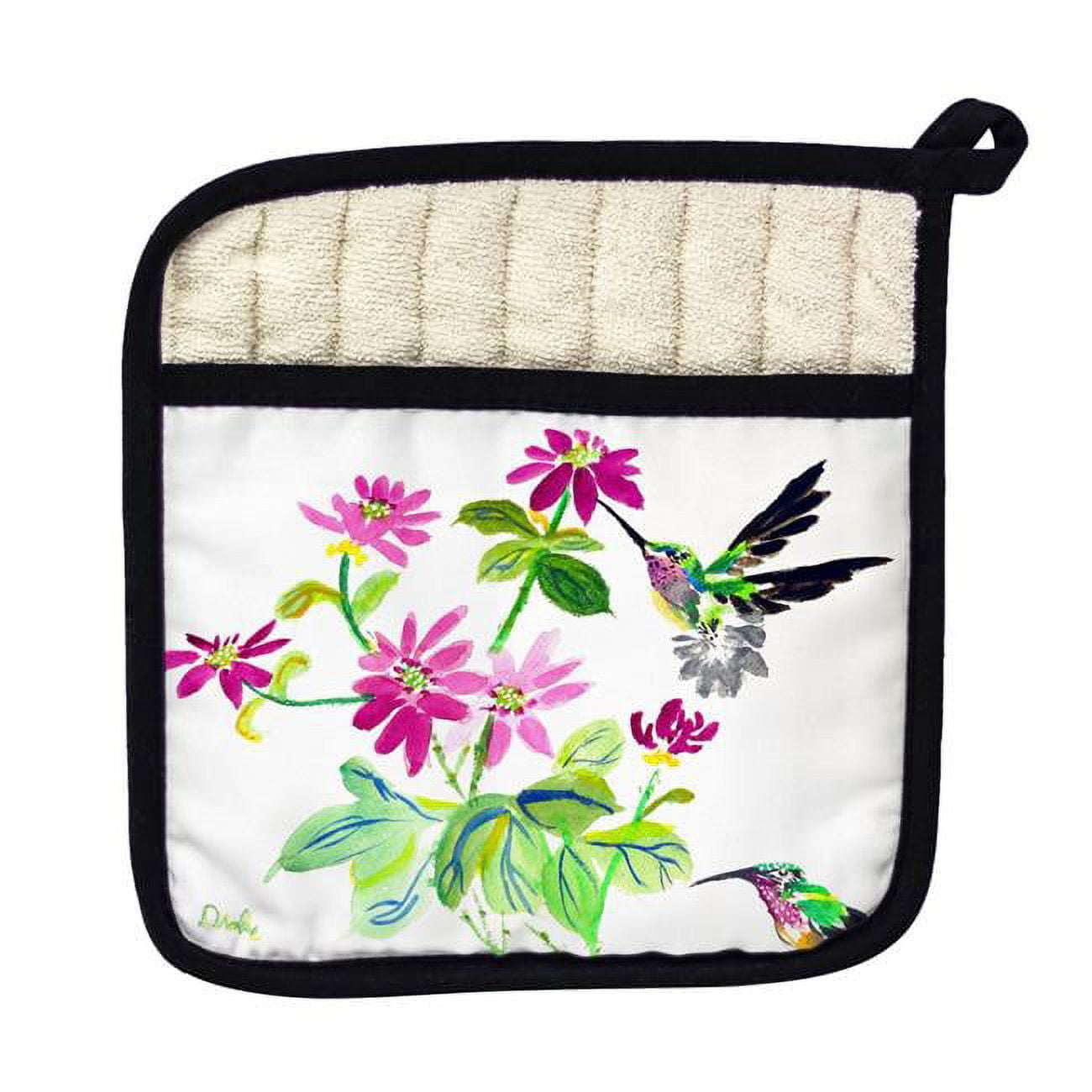 Picture of Betsy Drake PT1008 Ruby Throat Pot Holder
