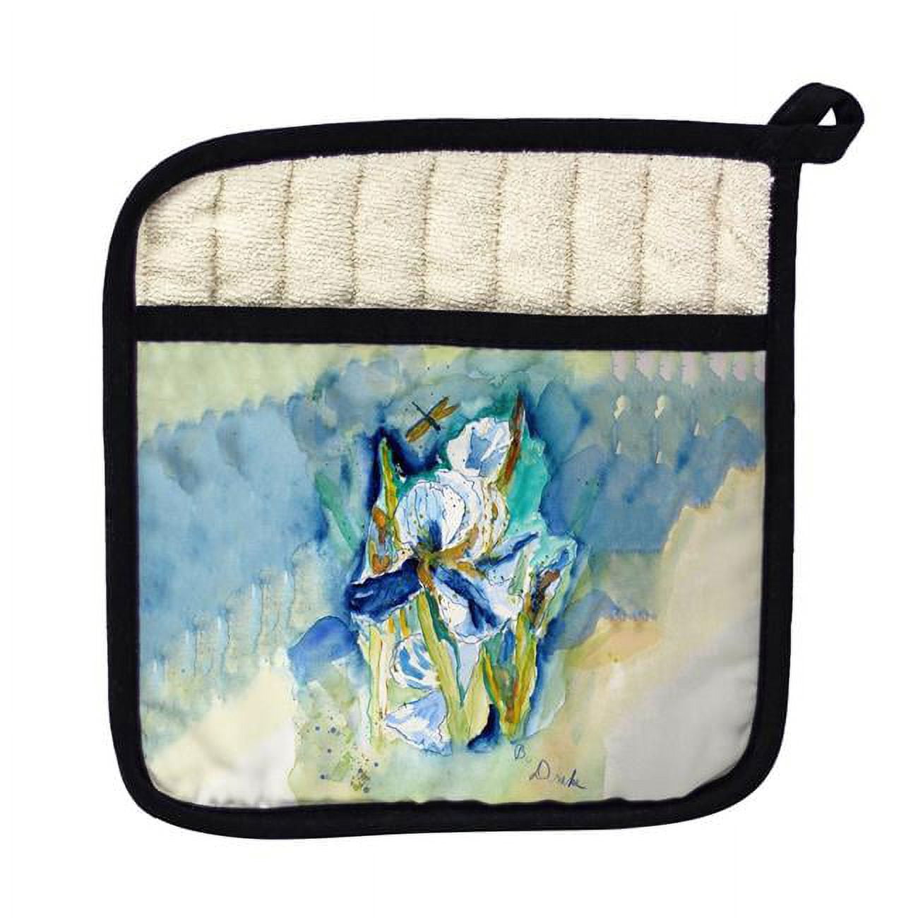 Picture of Betsy Drake PT1023 White Ibis Pot Holder