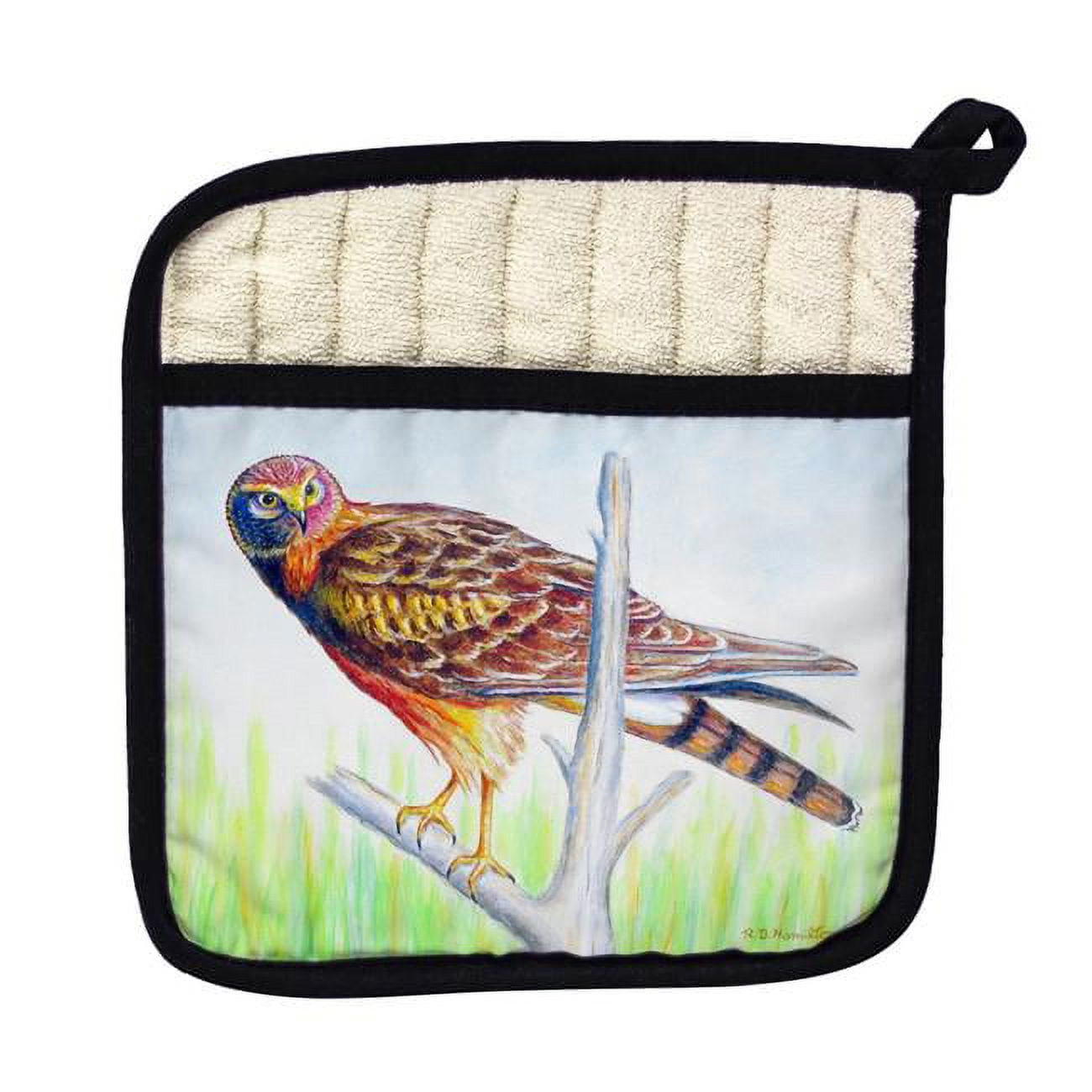 Picture of Betsy Drake PT1034 Marsh Hawk Pot Holder