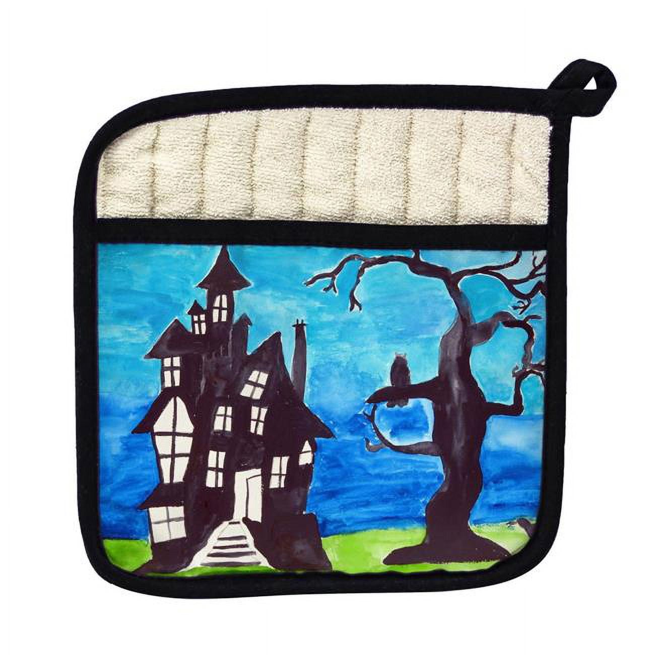 Picture of Betsy Drake PT1041 Haunted House Pot Holder