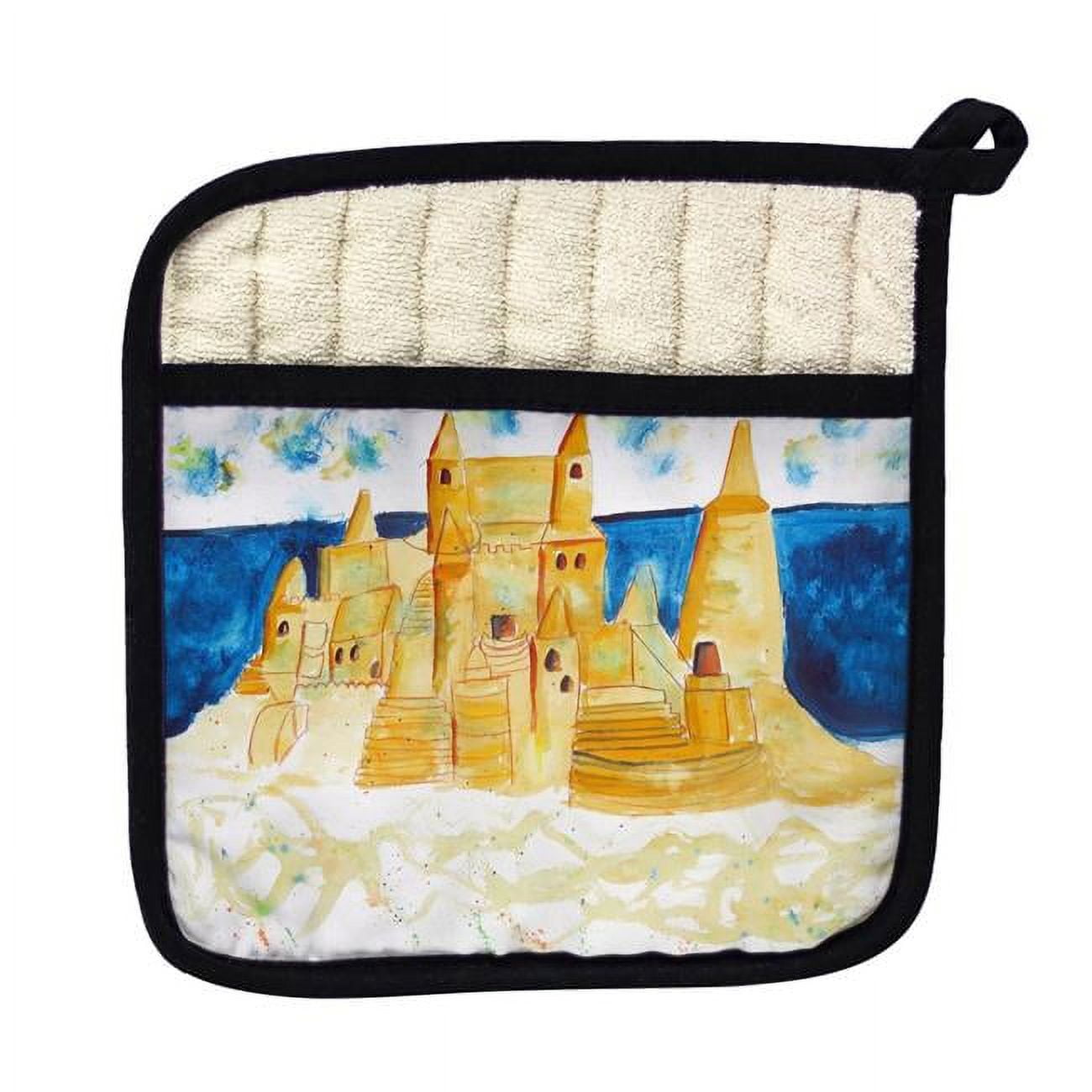 Picture of Betsy Drake PT1043 Sand Castle Pot Holder