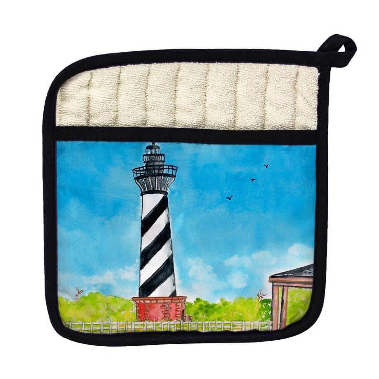 Picture of Betsy Drake PT1068 Hatteras Lighthouse, NC Pot Holder