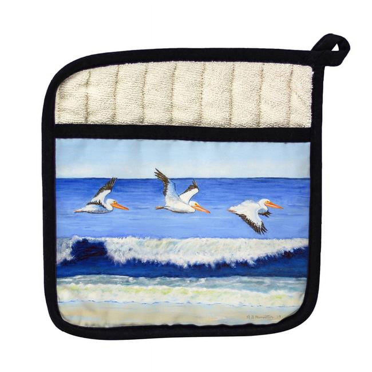 Picture of Betsy Drake PT1076 Skimming the Surf Pot Holder