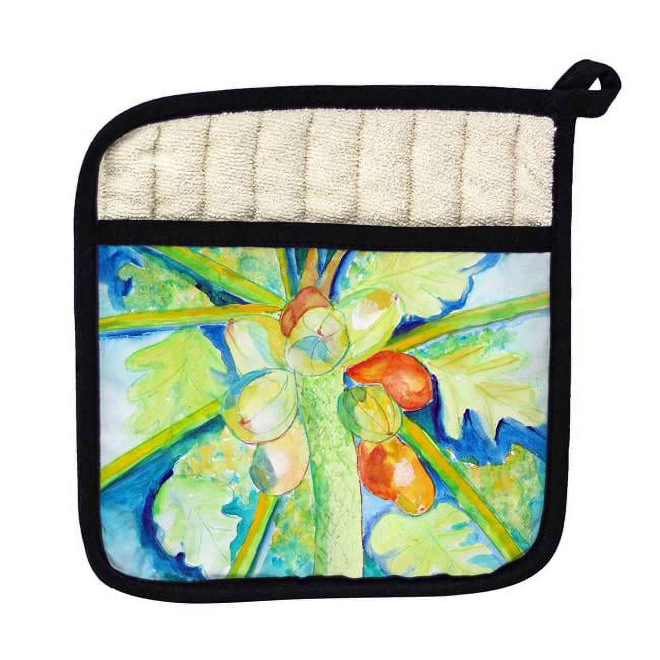 Picture of Betsy Drake PT1100 Big Cocoa Nuts Pot Holder