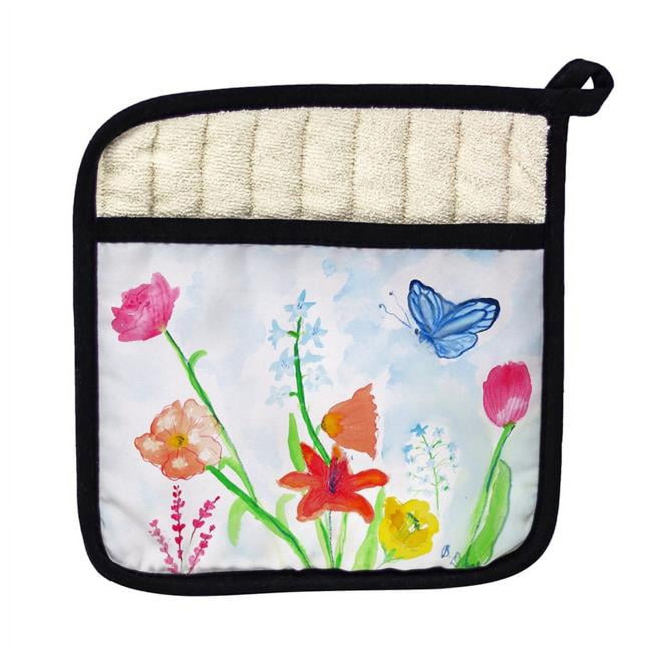 Picture of Betsy Drake PT1102 Pastel Garden Pot Holder