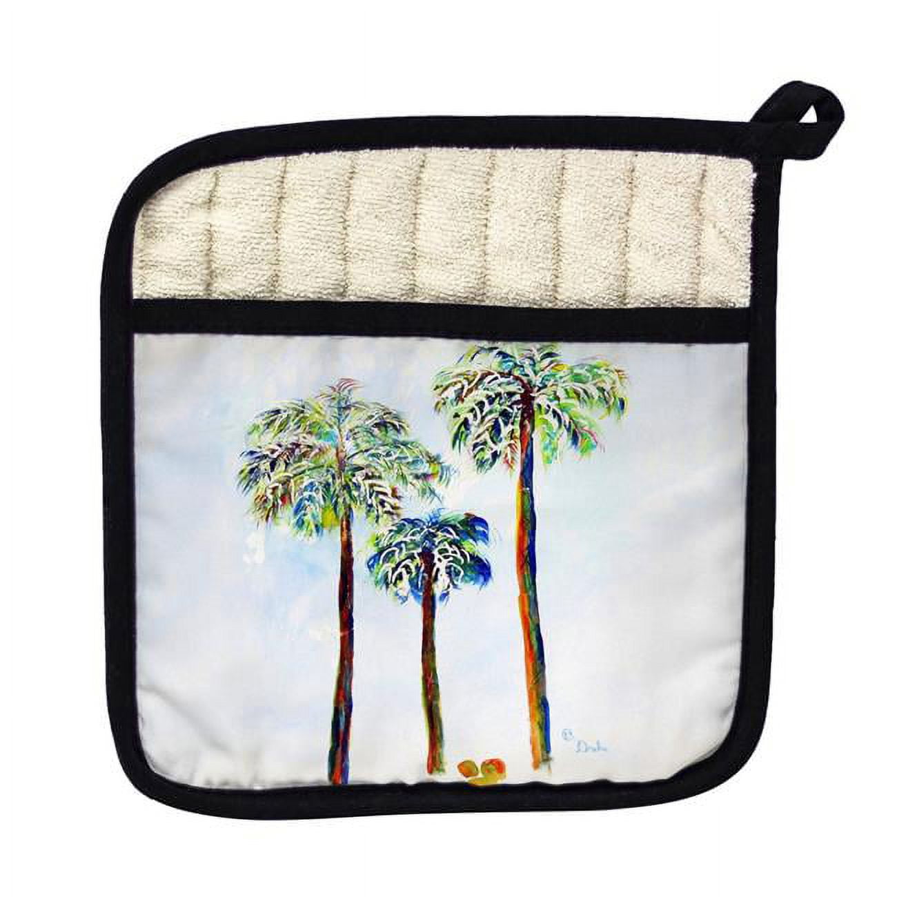 Picture of Betsy Drake PT1106 Three Palms Pot Holder