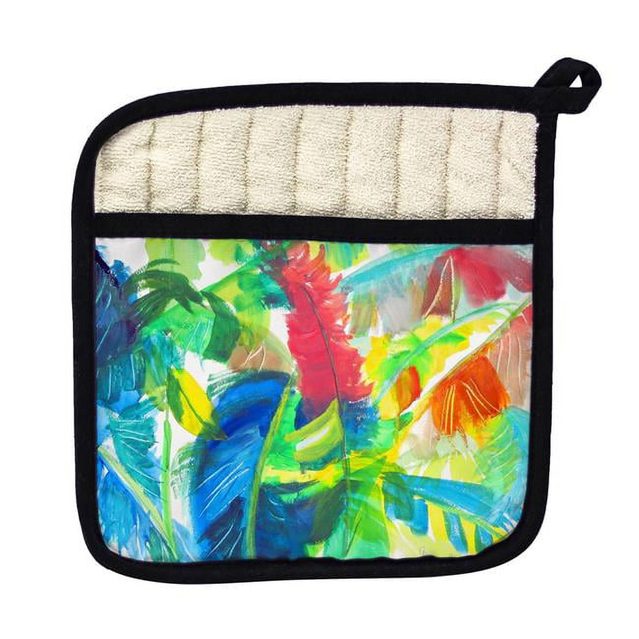 Picture of Betsy Drake PT1113 Abstract Palms Pot Holder