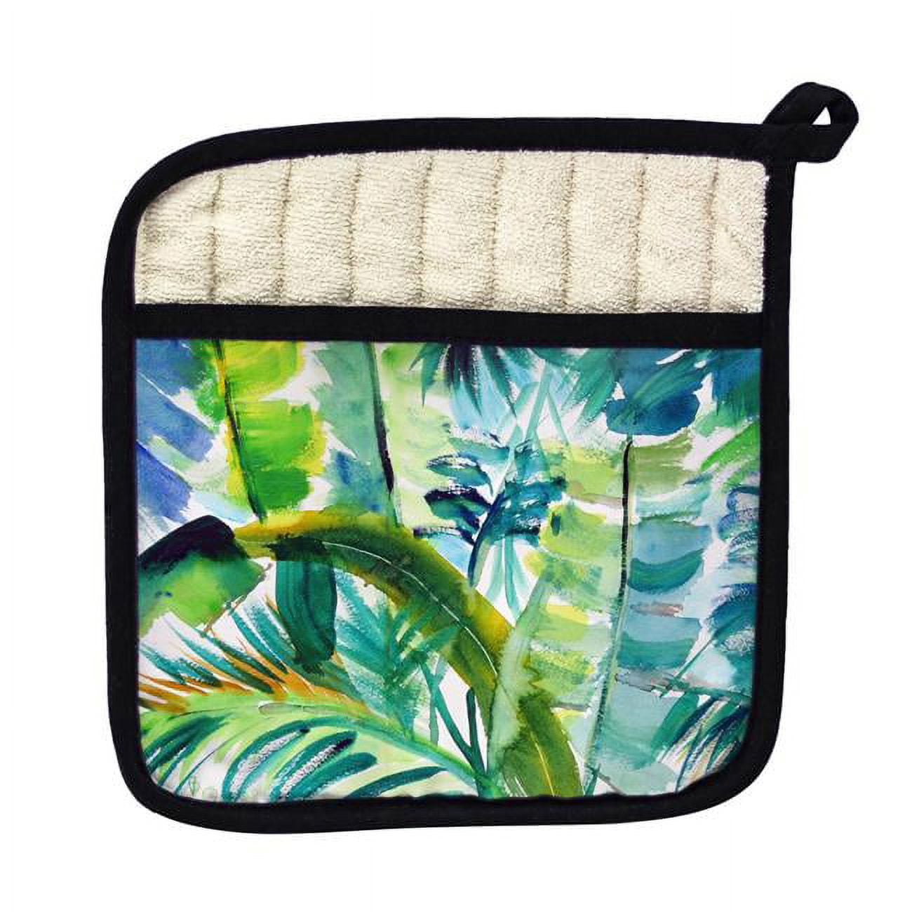 Picture of Betsy Drake PT1116 Jungle Greens Pot Holder