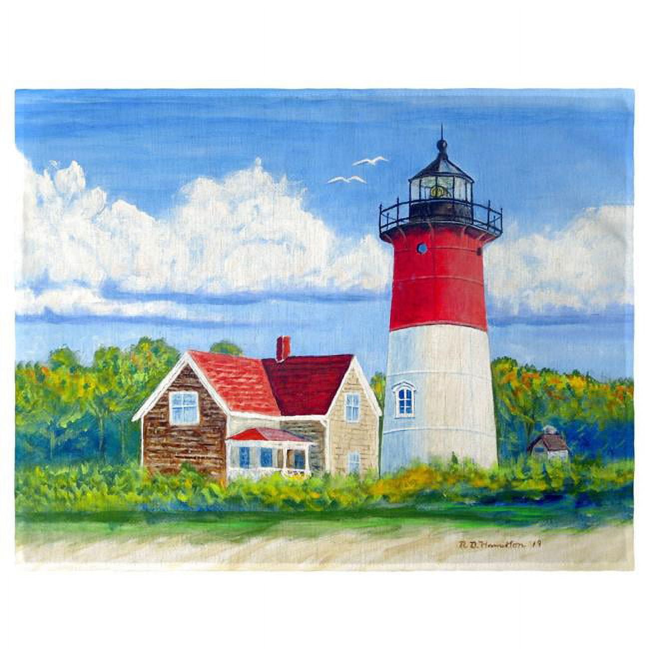 Picture of Betsy Drake PM1120 Nauset Lighthouse&#44; Cape Cod&#44; MA Place Mat - Set of 4