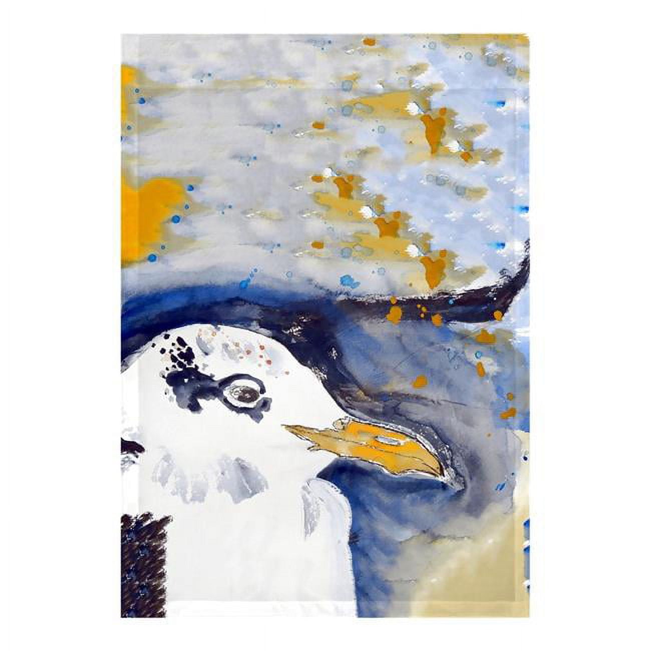 12.5 x 18 in. Gull Portrait Right Flag