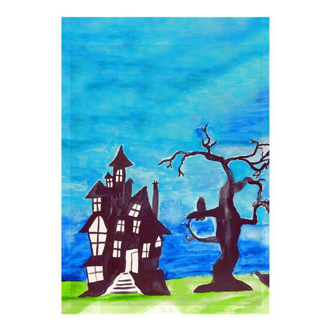 12.5 x 18 in. Haunted House Flag