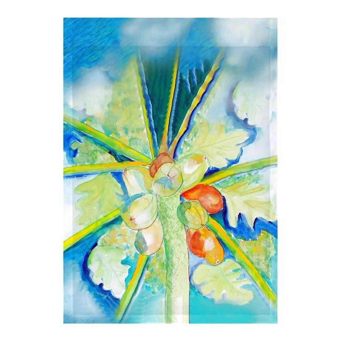 12.5 x 18 in. Papaya Tree Flag