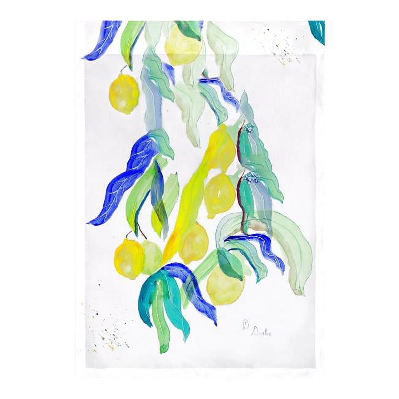 12.5 x 18 in. Lemon Tree Flag