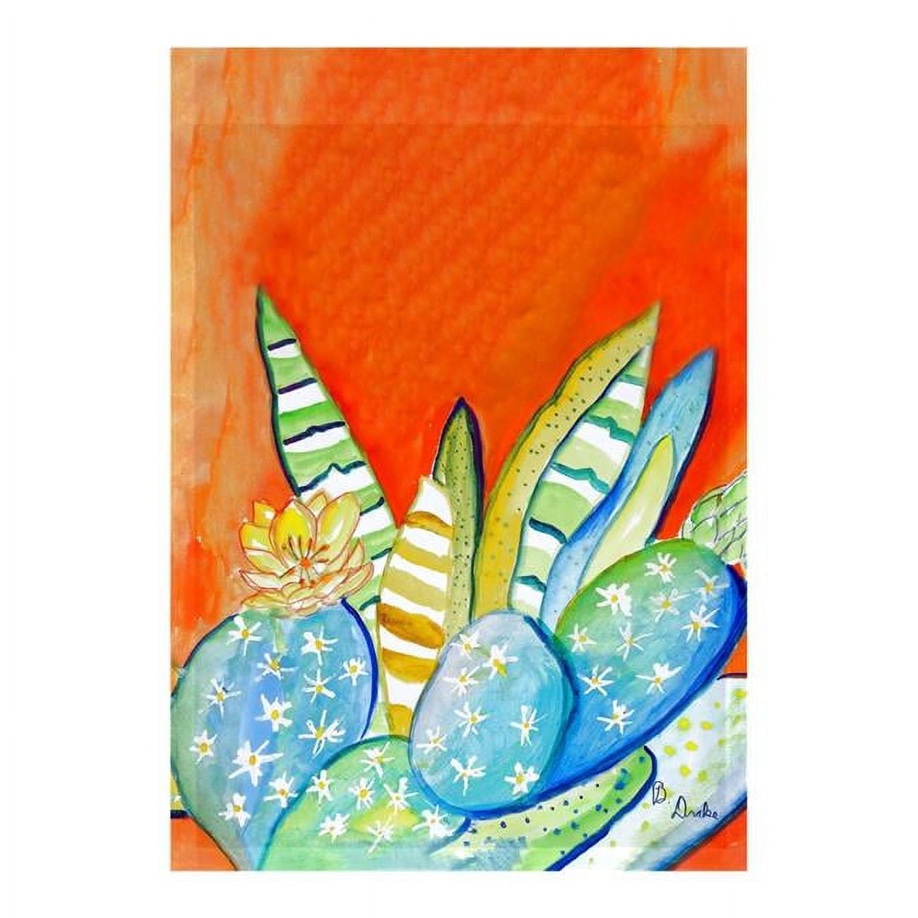 12.5 x 18 in. Cactus III Flag