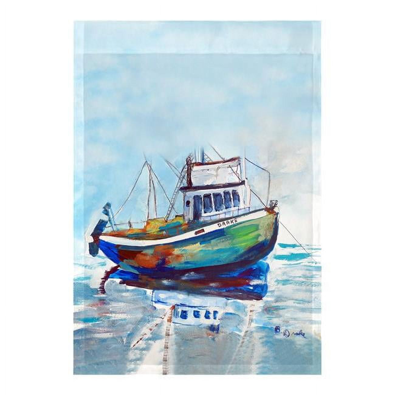 12.5 x 18 in. SS Drake Flag