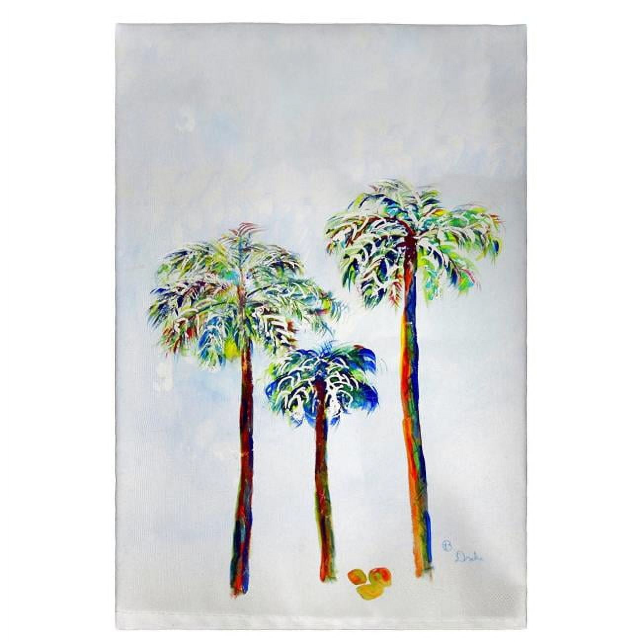 Picture of Betsy Drake GT1106 Three Palms Guest Towel