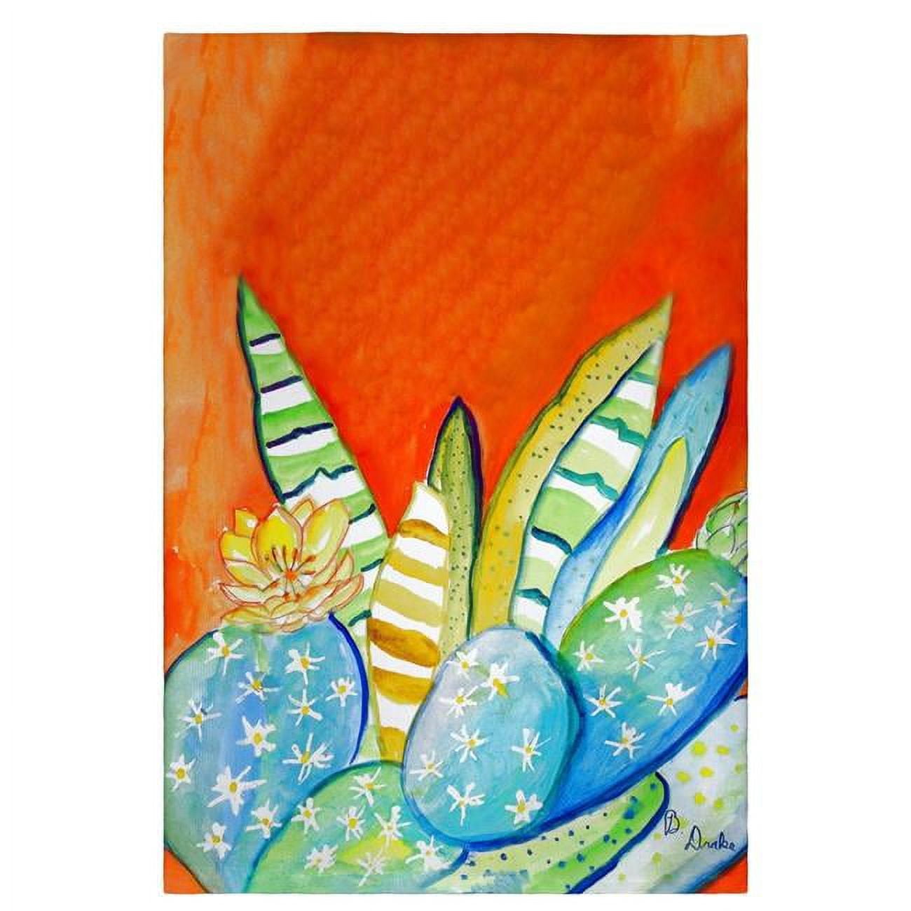 Picture of Betsy Drake GT1114 Cactus III Guest Towel