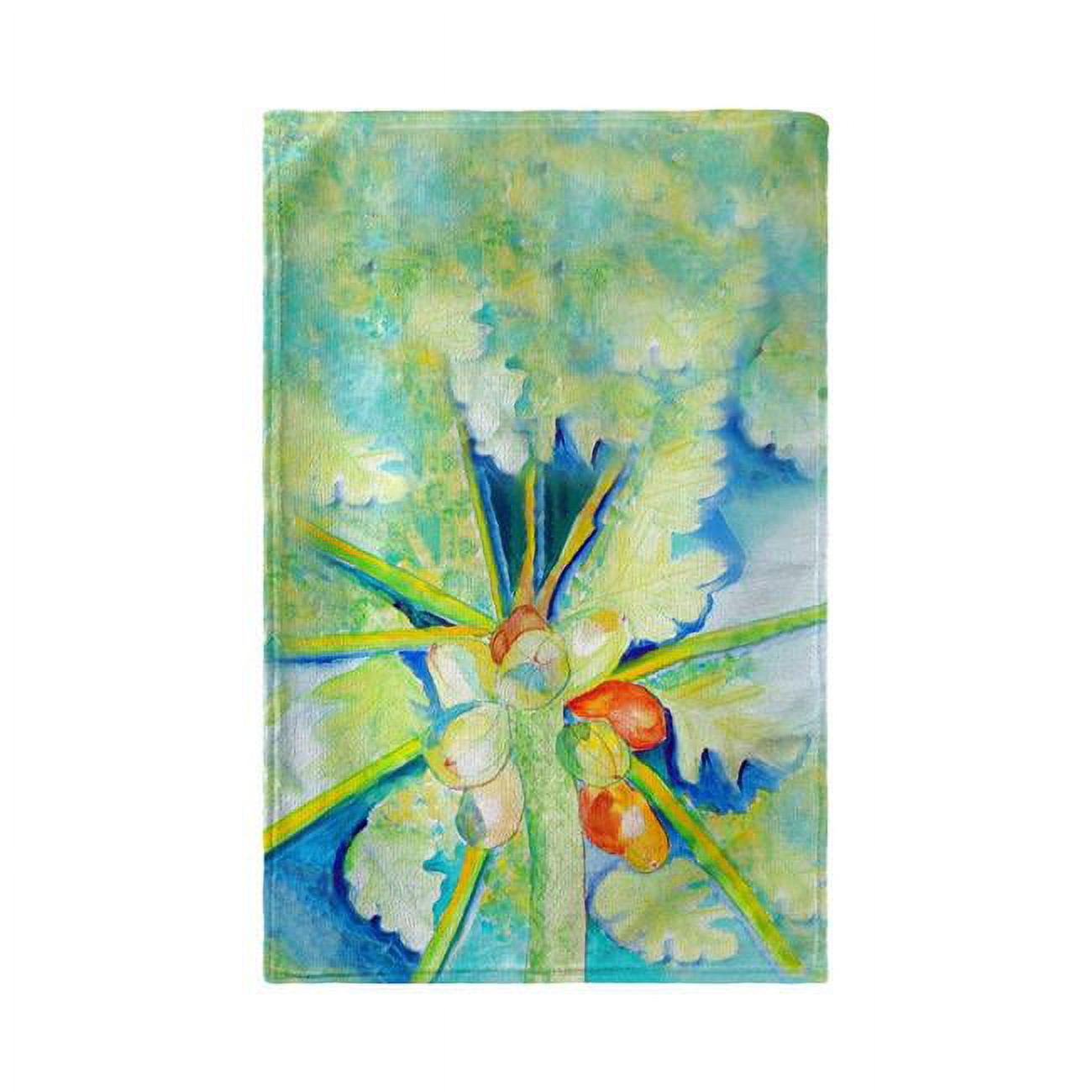 Picture of Betsy Drake KT1100 Papaya Tree Kitchen Towel