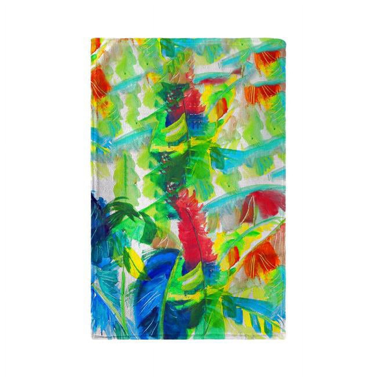 Picture of Betsy Drake KT1113 Abstract Palms Kitchen Towel