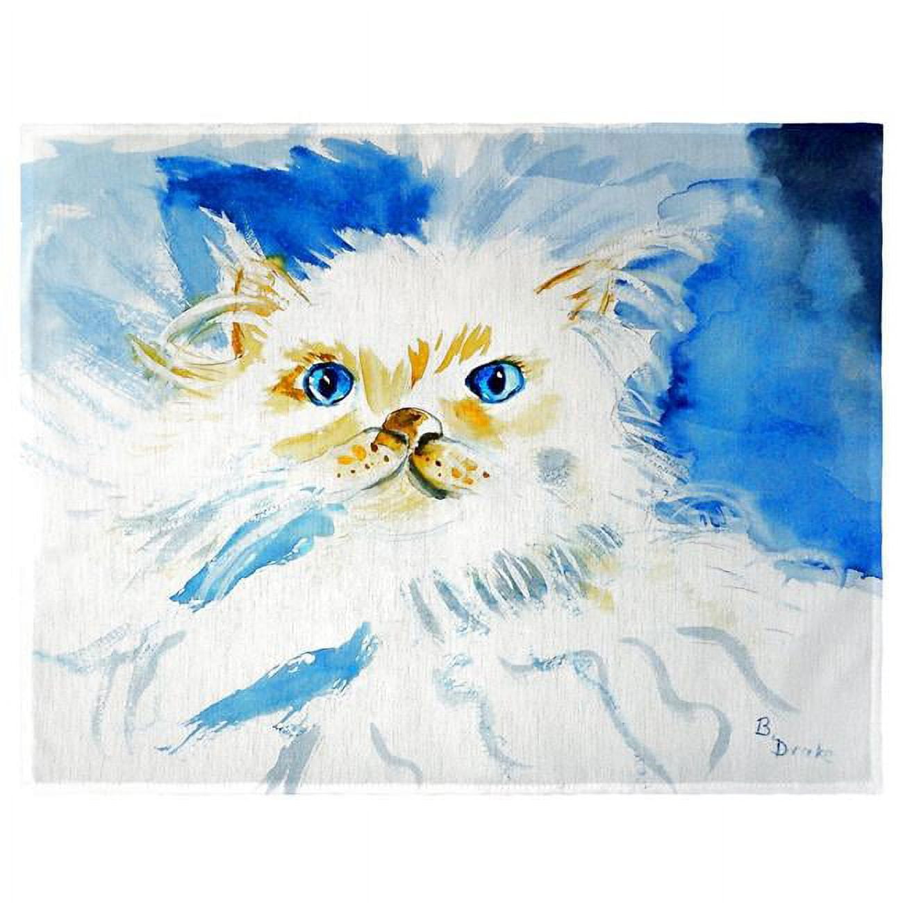 Picture of Betsy Drake PM273 Junior the Cat Place Mat - Set of 4