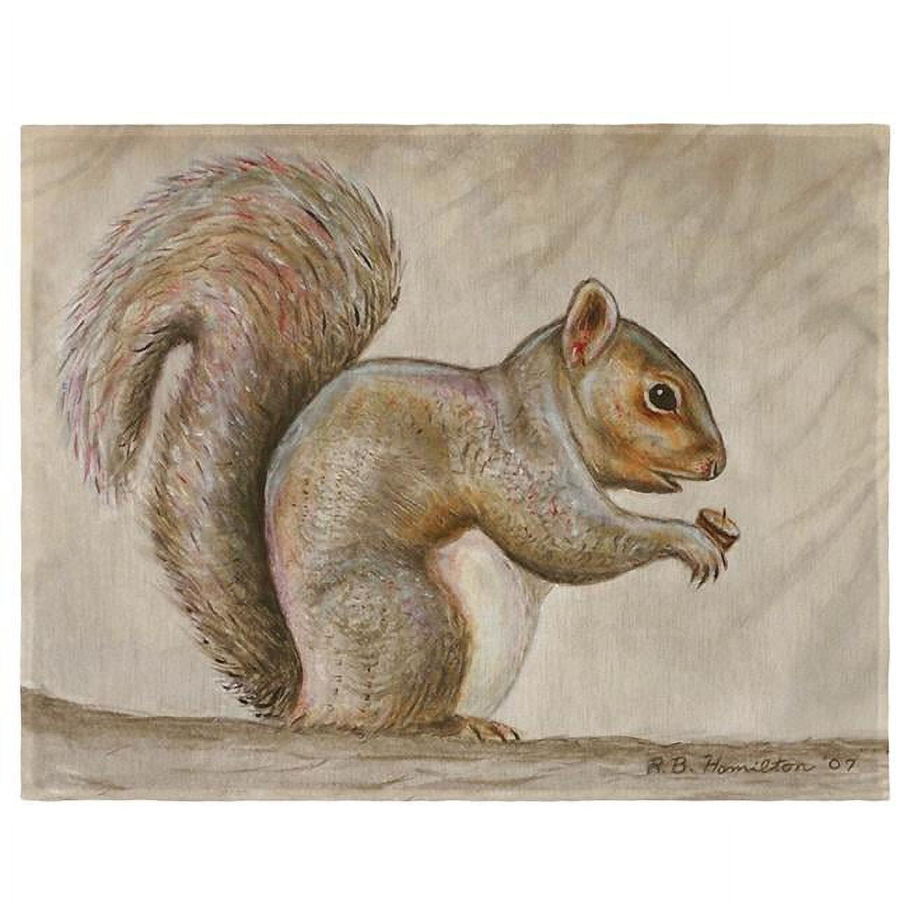 Picture of Betsy Drake PM314 Squirrel Place Mat - Set of 4