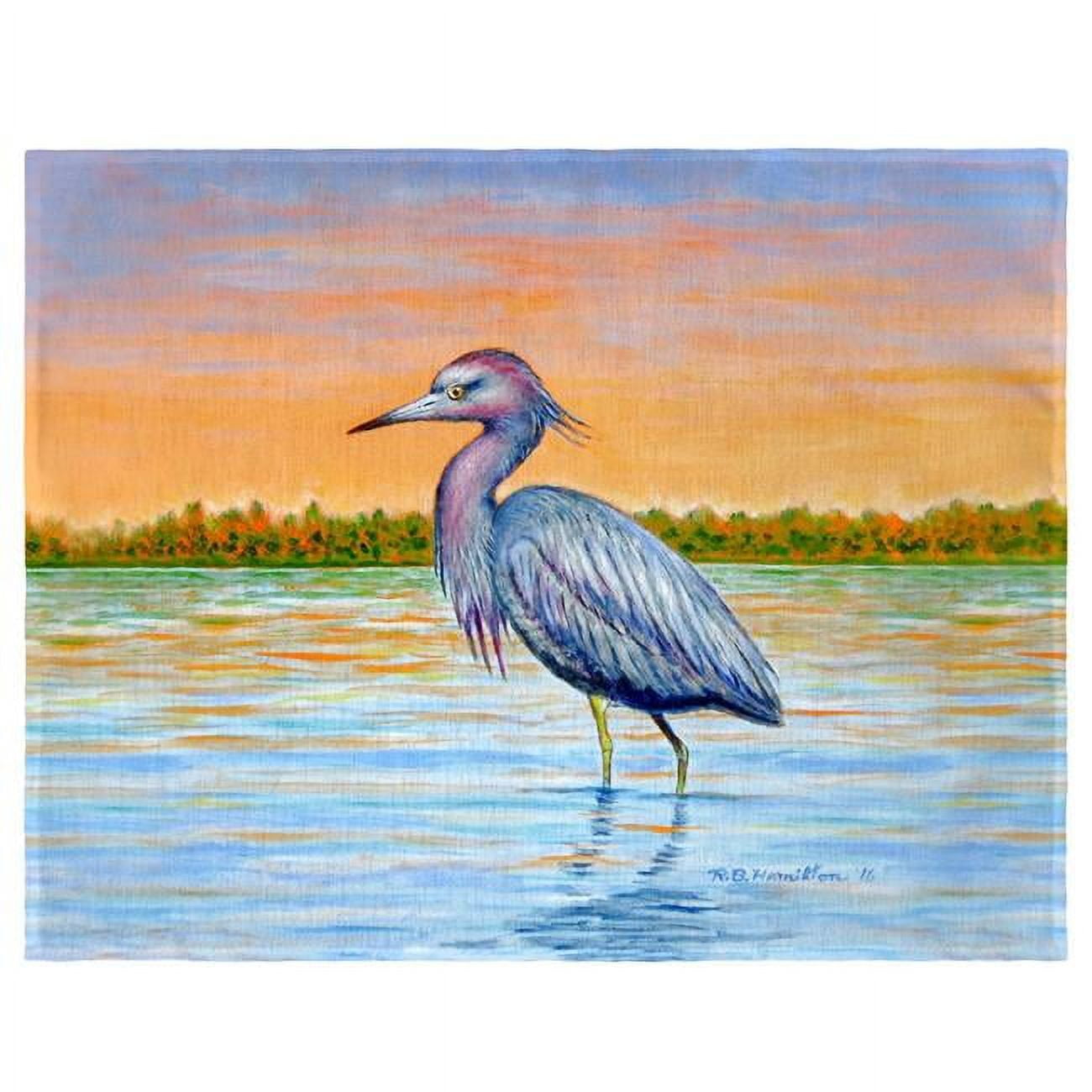 Heron & Sunset Place Mat - Set of 4
