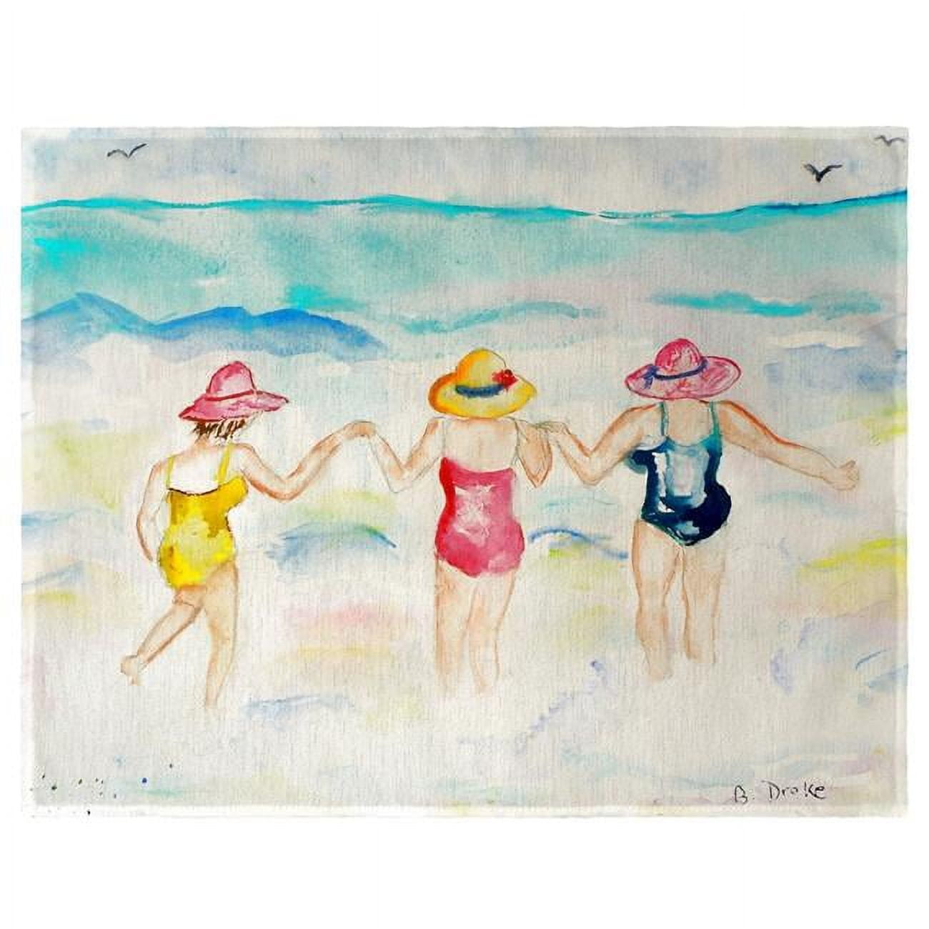Ladies Wading Place Mat - Set of 4