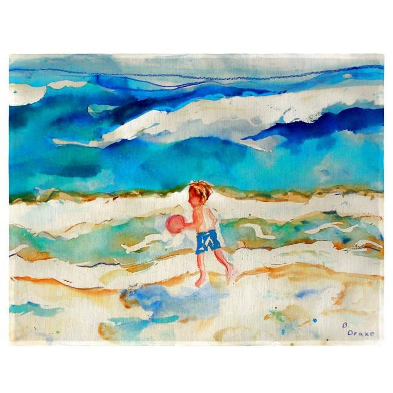 Boy & Ball Place Mat - Set of 4