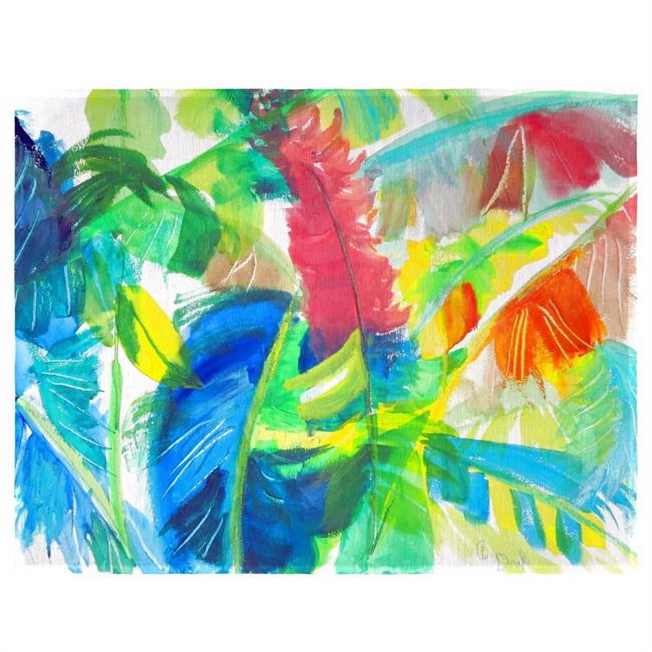Picture of Betsy Drake PM1113 Abstract Palms Place Mat - Set of 4