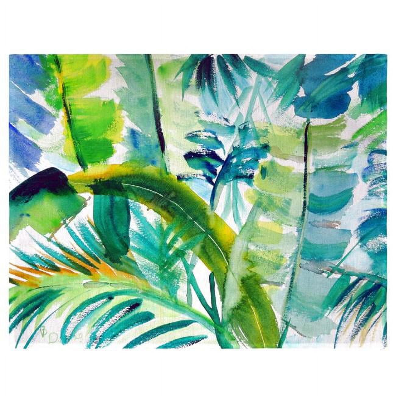 Picture of Betsy Drake PM1116 Jungle Greens Place Mat - Set of 4