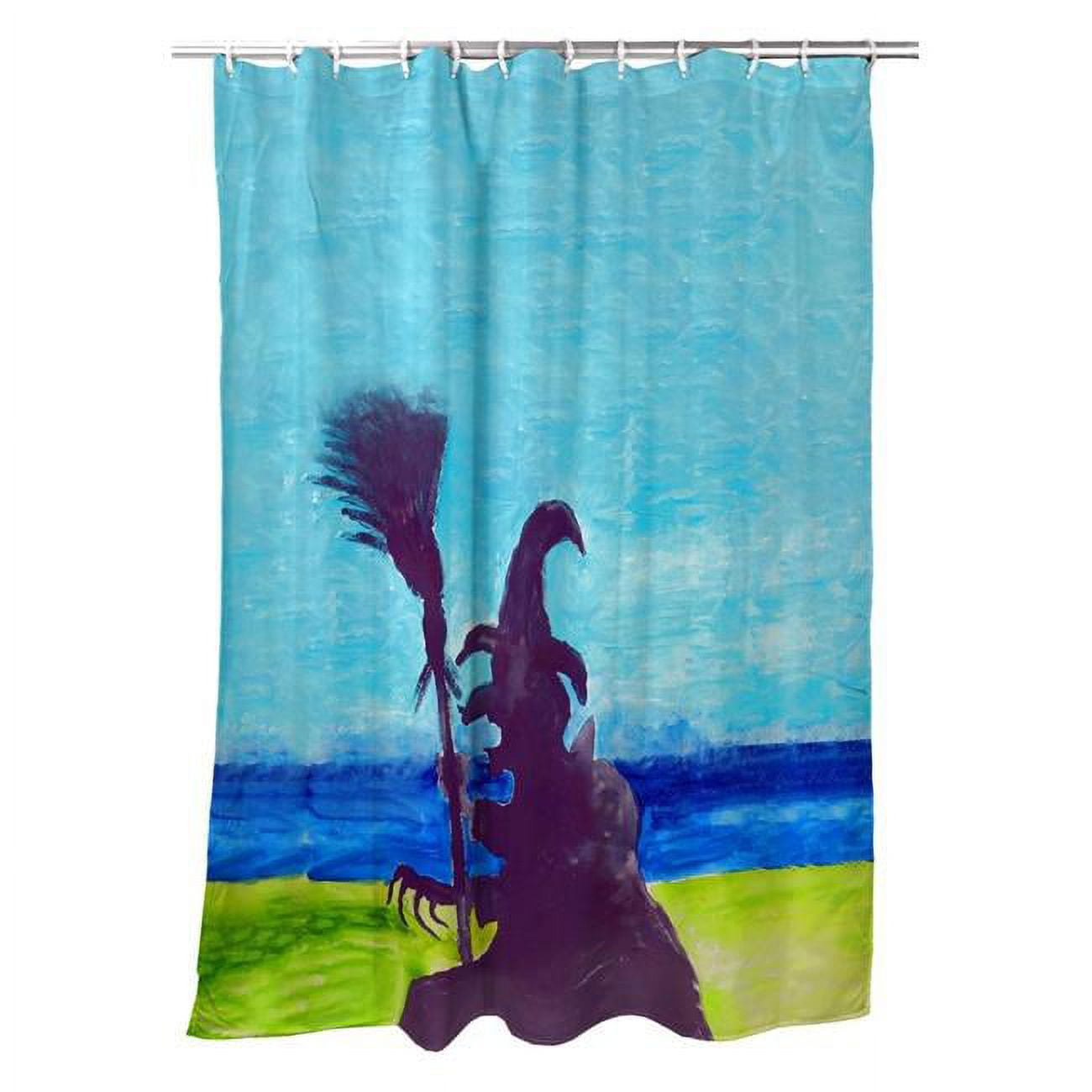 Picture of Betsy Drake SH1040 Wicked Witch Shower Curtain