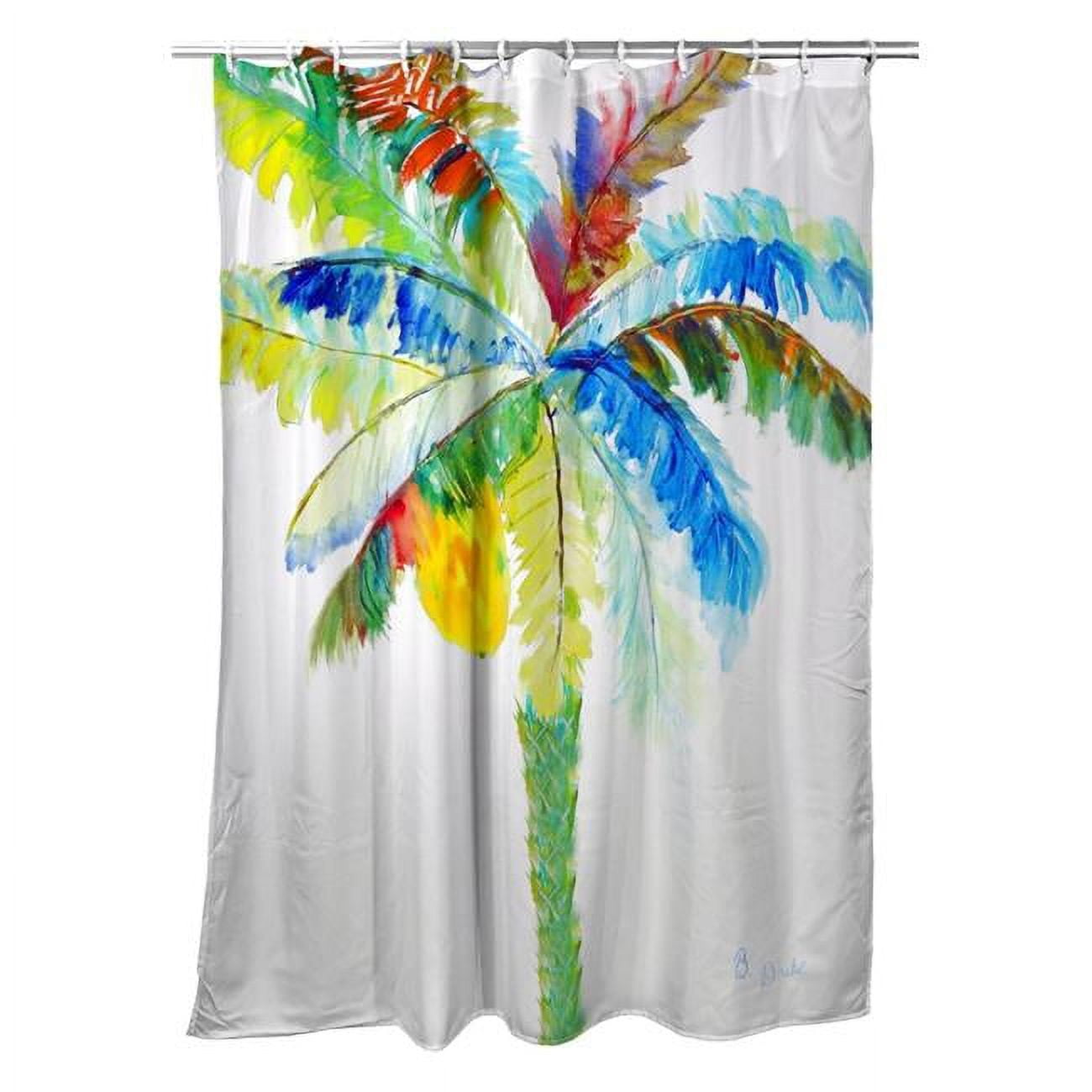 Betsy Drake SH1094 Big Palm Shower Curtain