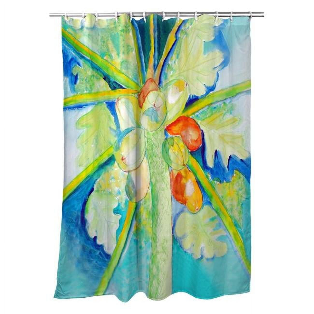SH1100 Papaya Tree Shower Curtain