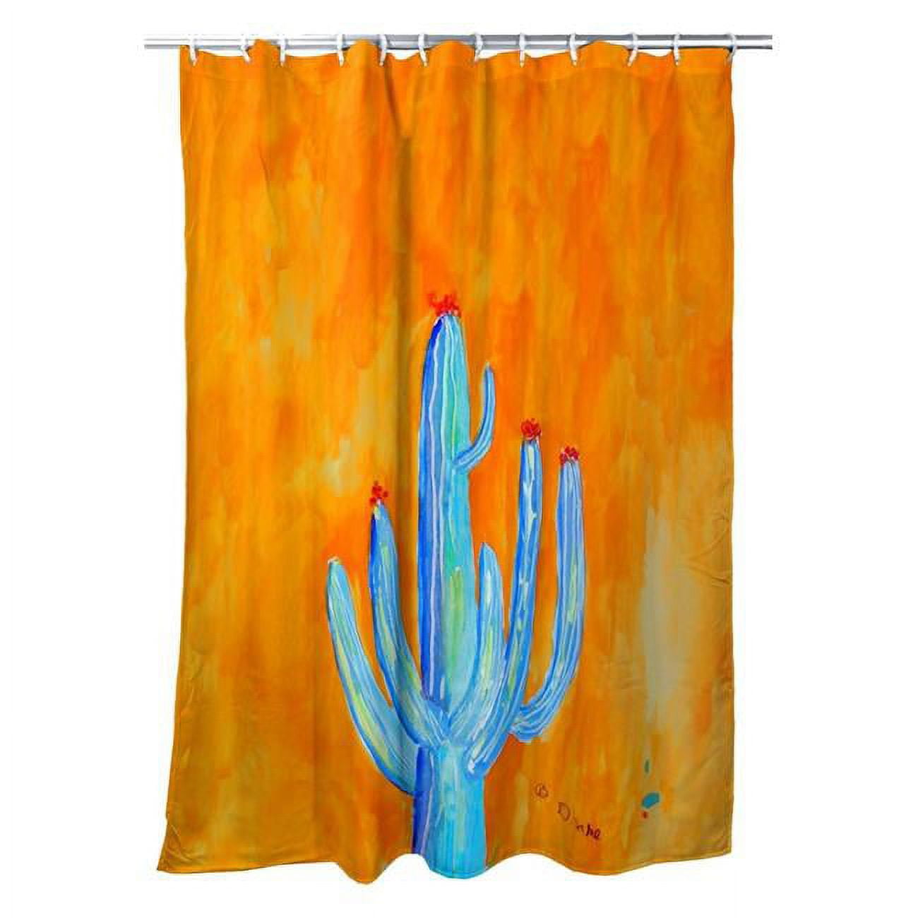 SH1110 Tall Cactus Shower Curtain